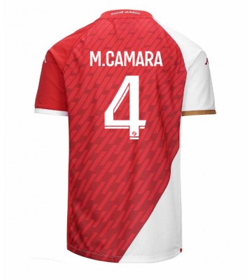 AS Monaco Mohamed Camara #4 Hemmatröja 2023-24 Kortärmad